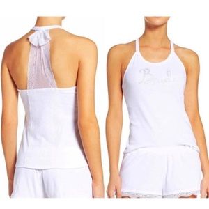 Betsy Johnson Bride beaded tank top